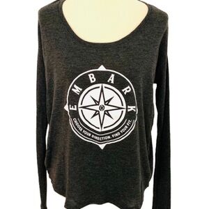 Bella Canvas Embark Compass Long Sleeve T